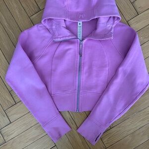 Lululemon Scuba Full-Zip Cropped Hoodie